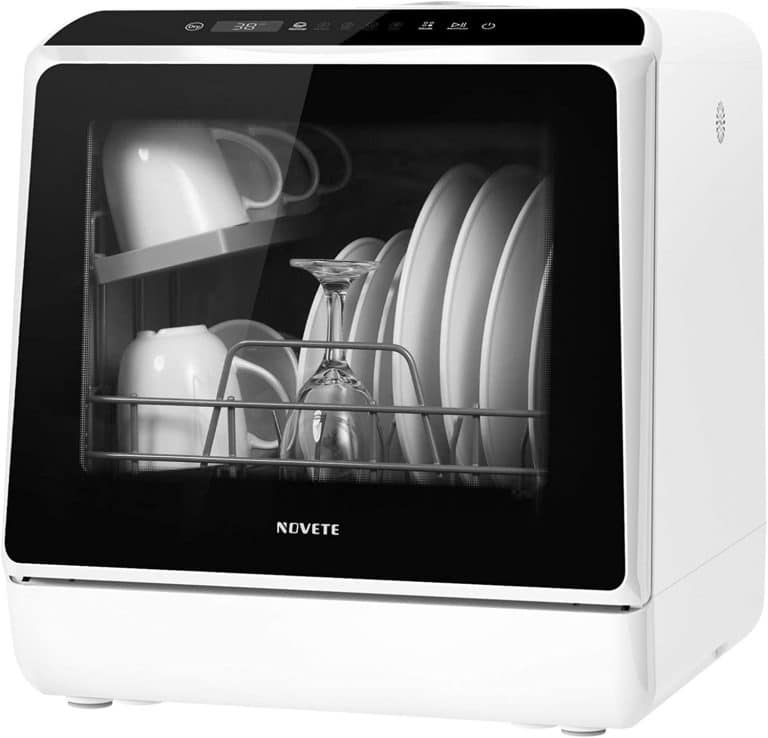 NOVETE TDQR01 Countertop Dishwasher